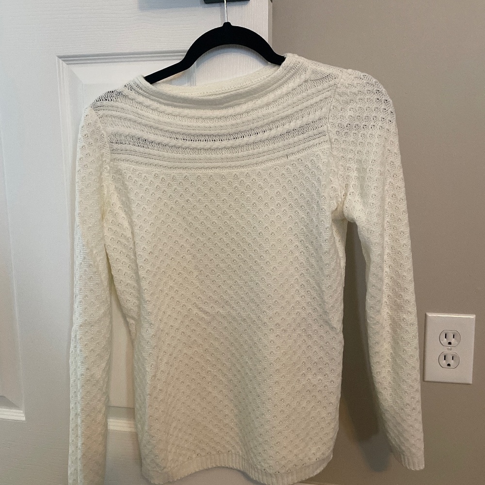White sweater